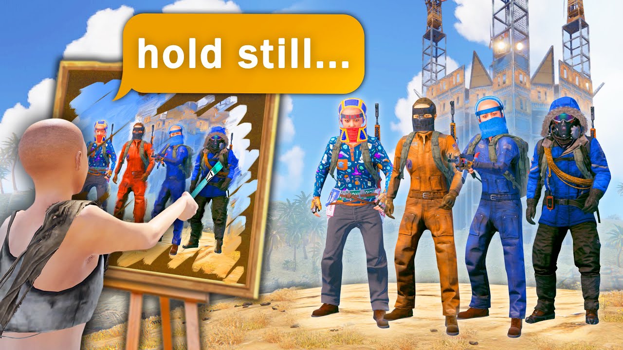 Painting Portraits for Clans in Rust