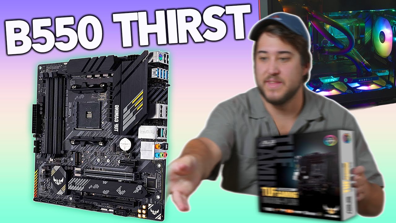 Disappointing B550 Build Performace & Asus TUF b550-plus Review