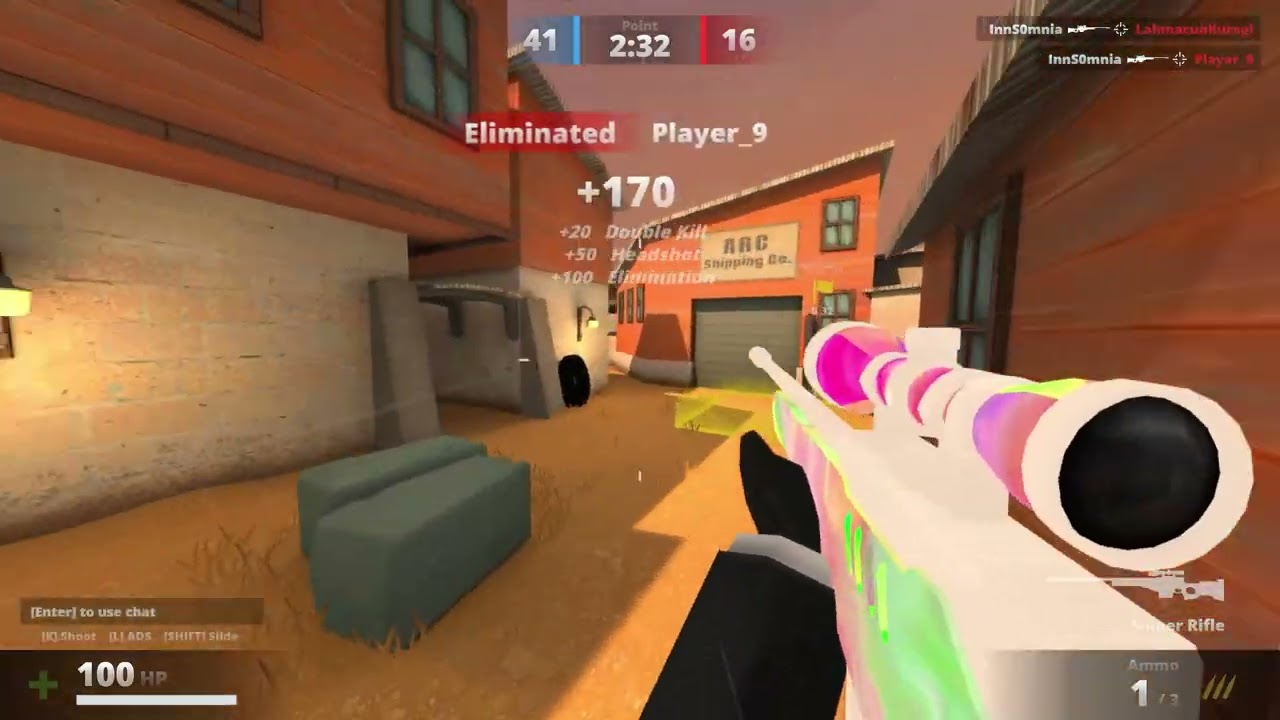 Deadshot.io: The Survival Struggle with the Sniper!