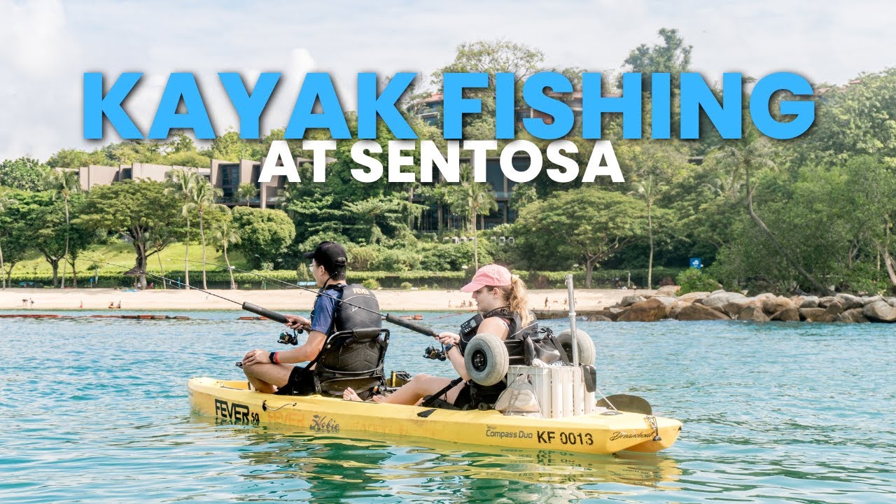 KAYAK FISHING IN SINGAPORE WITH FEVER - First time fishing in Singapore