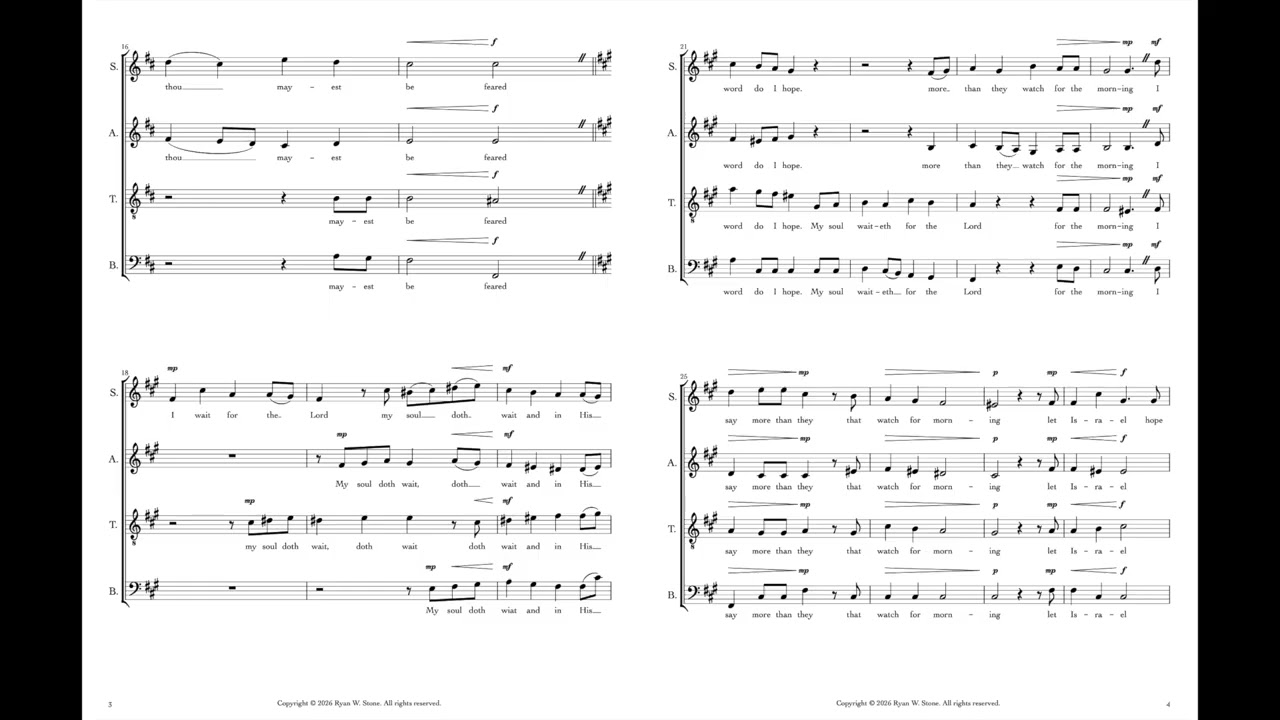Ryan W. Stone - Hymn and Fugato No. 4 (Demo)