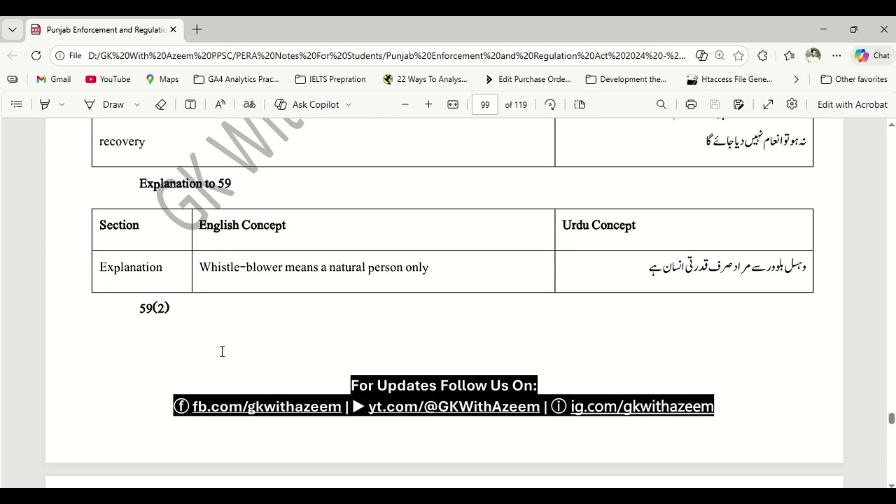 PERA EO/IO Jobs Preparation | Punjab Enforcement & Regulation Act 2024 | Lecture 11