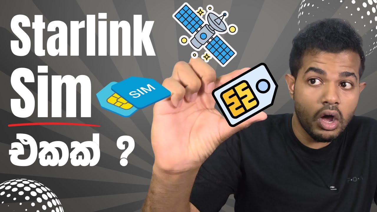 Sim එකක් දාල Starlink පාවිච්චි කරන්න පුලුවන්ද | Starlink Direct-to-Cell Explained