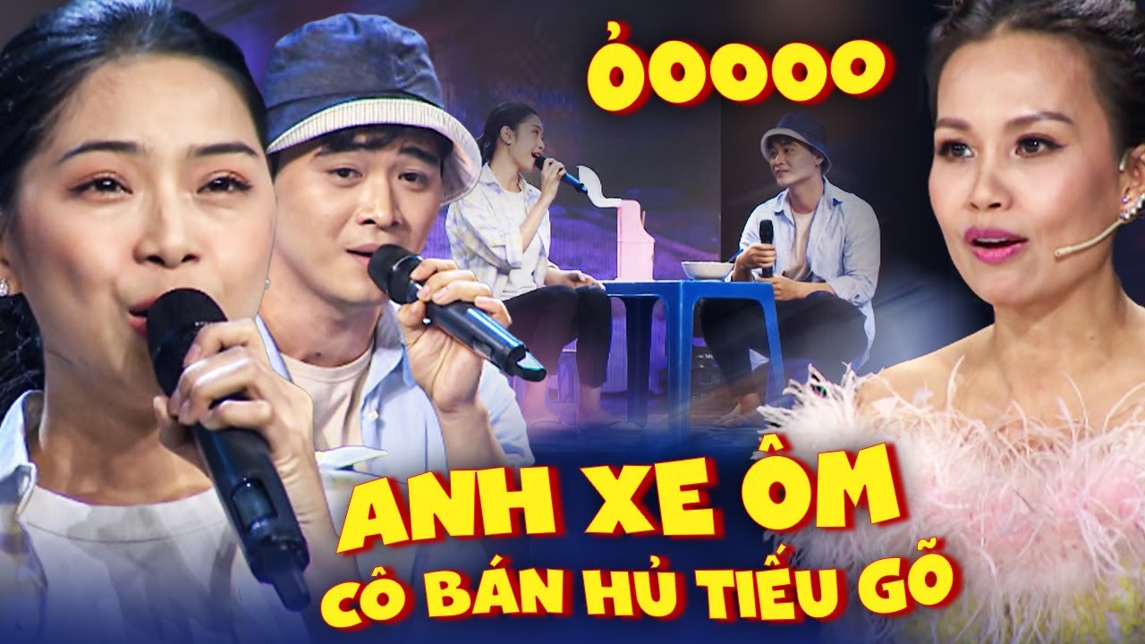 Thí sinh hóa thân ANH XE ÔM VÀ CÔ BÁN HỦ TIẾU GÕ siêu đáng yêu khiến giám khảo CƯỜI TỦM TỈM | THVL