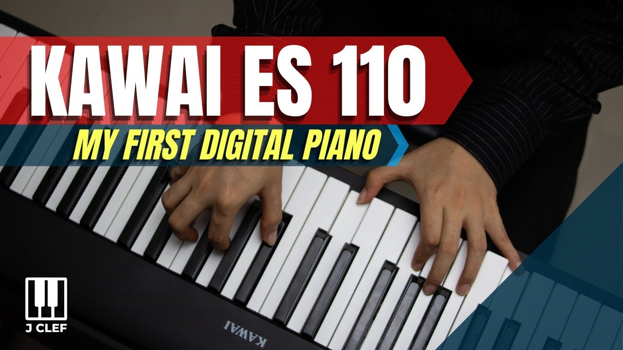 KAWAI ES 110 UNBOXING | The promising digital piano at a low price