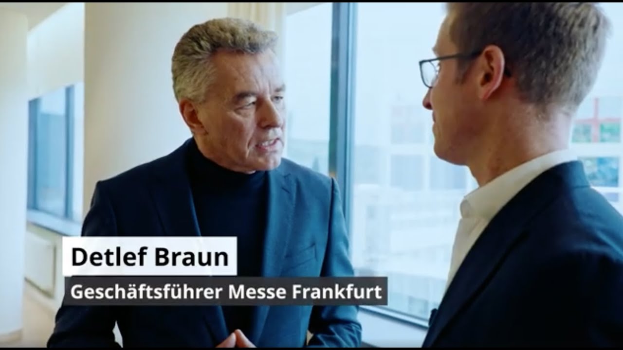 Im Interview: Detlef Braun Chef der Messe Frankfurt