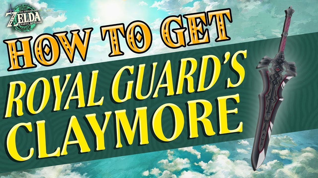 How to find Royal Decayed Guards Claymore in Tears of The Kingdom