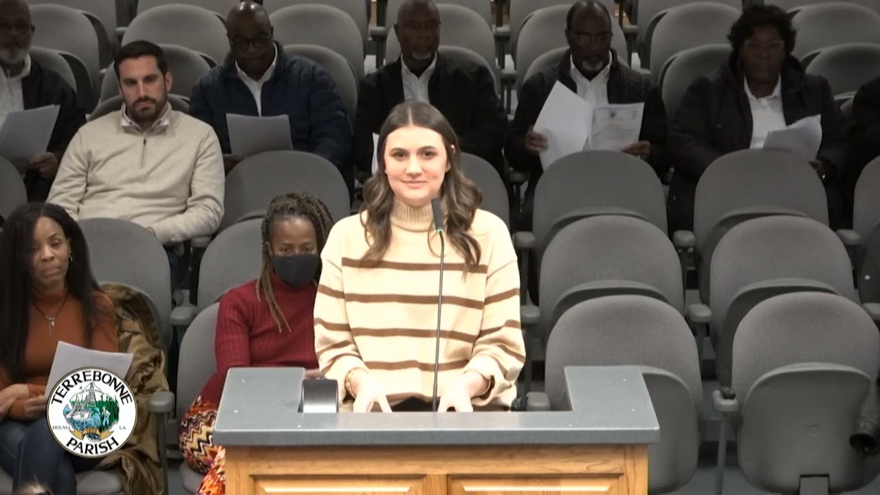 Terrebonne Parish Regular Council Meeting held on January 28, 2026