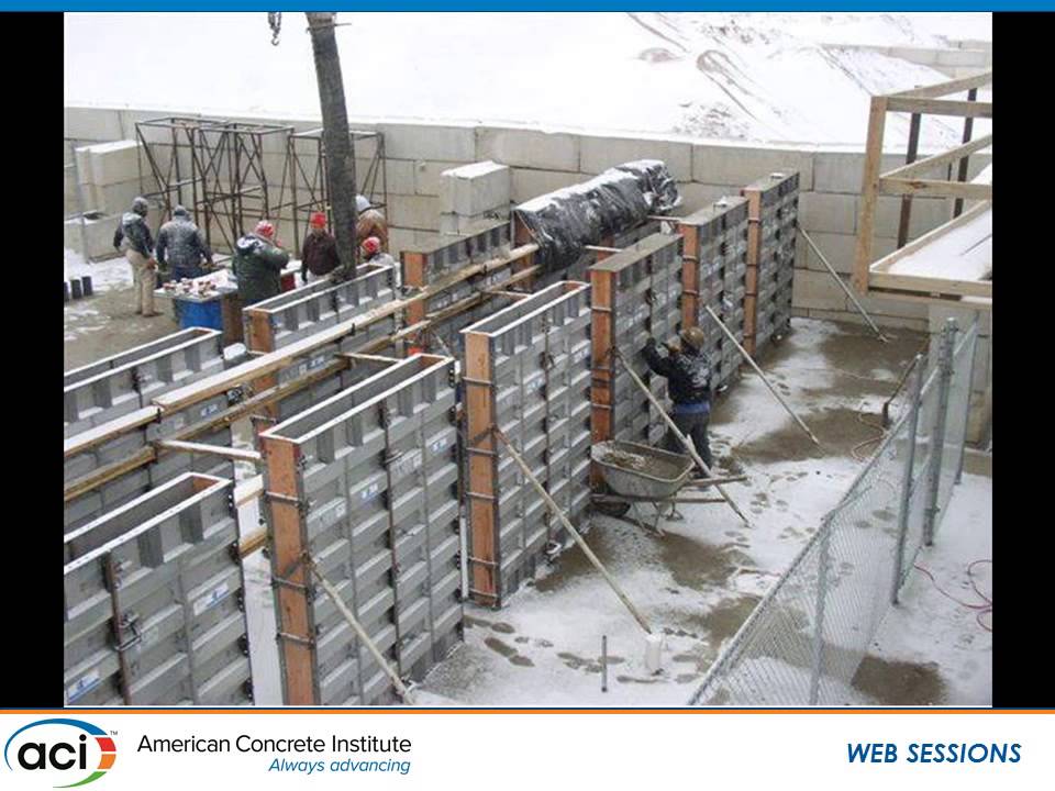 Cold Weather Research Findings for Residential Concrete Foundation Walls
