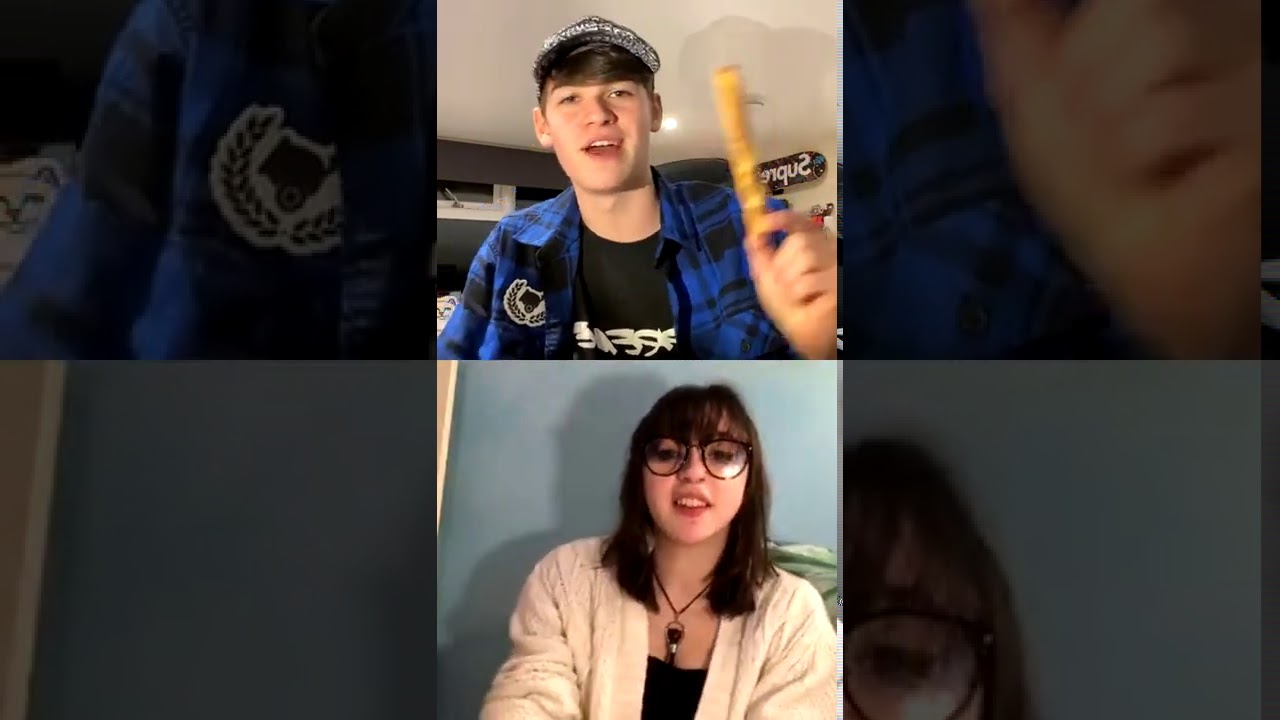MAX MILLS AND EVIE MEG LIVE.
