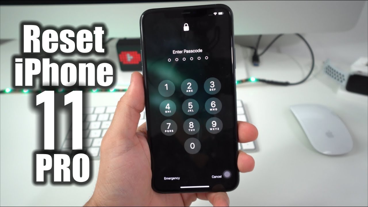 How To Reset & Restore your Apple iPhone 11 Pro Max - Factory Reset