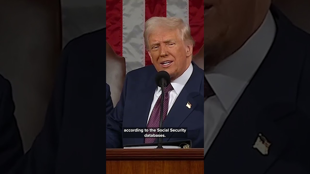 President Trump addresses Social Security 