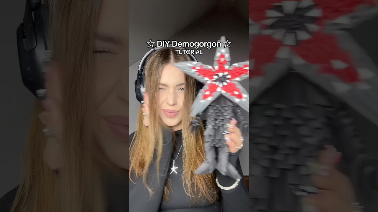 Мастер-класс по &laquo;Очень странным делам&raquo; своими руками: сделай демогоргона из бумаги