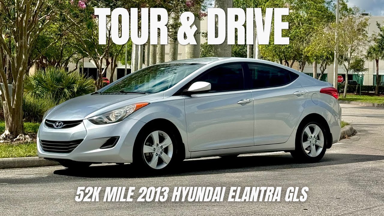 Tour & Drive: 52k Mile 2013 Hyundai Elantra GLS