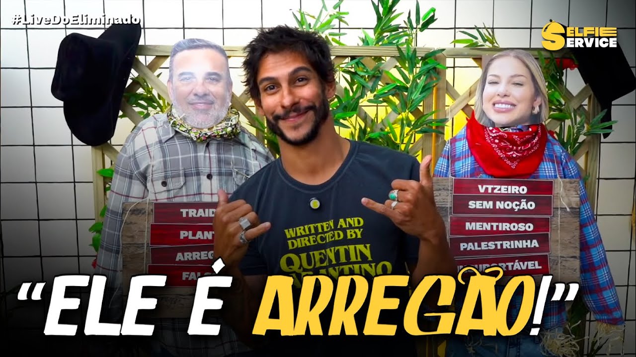 LIVE DO ELIMINADO: SHIA E MICHELLE DISPARAM PLAQUINHAS PARA PEÕES DE A FAZENDA!