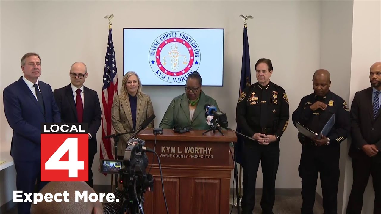 Wayne County prosecutor announces charges in deadly shooting of Oakland County deputy