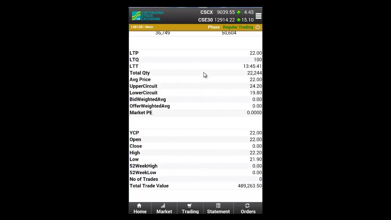CSE Android APPs for ITS Trade