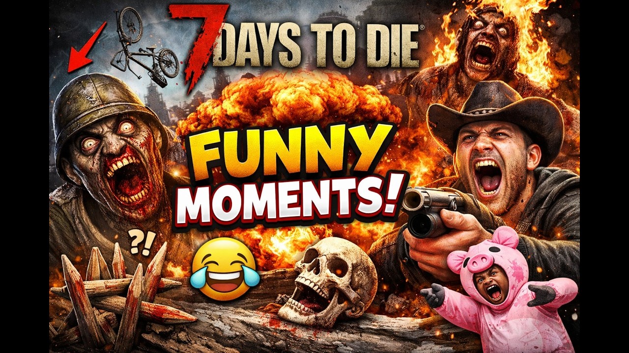 Stream Funny Moments #7dtd #stream #youtuber
