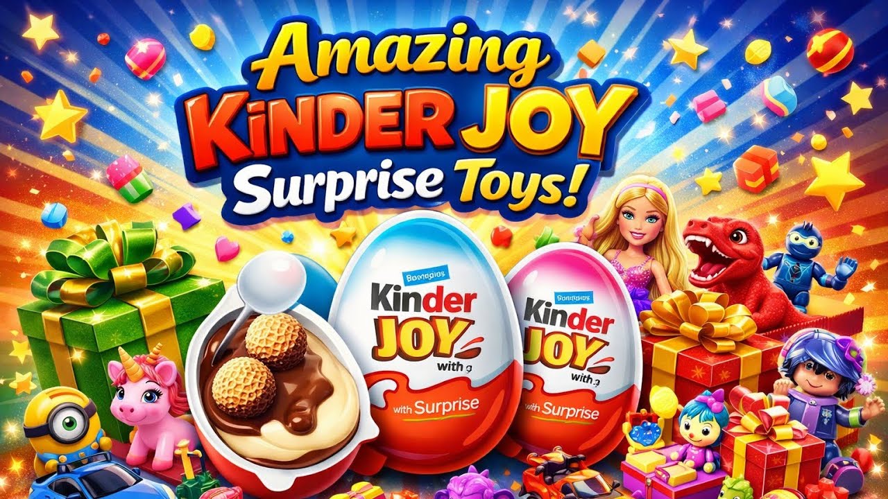 Kinder Joy Egg Opening 🥚✨ Toy & Chocolate Surprise | Satisfying ASMR