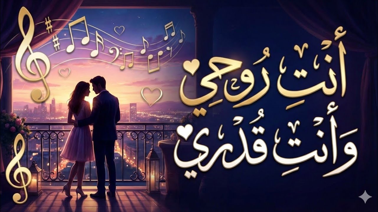 أنت روحي وأنت قدري – أجمل أغنية رومانسية لعام 2026م 💘