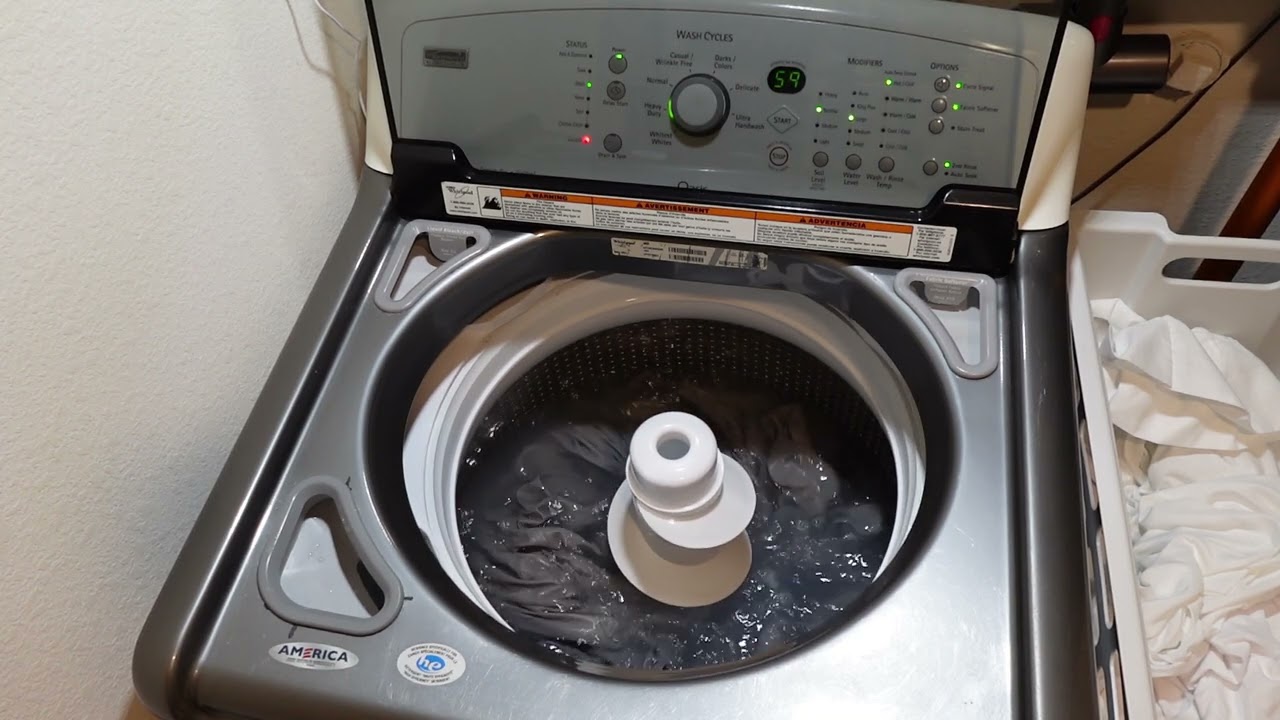 Kenmore Oasis/Whirlpool Cabrio AGI Top Load Washer - Heavy Duty Full Cycle