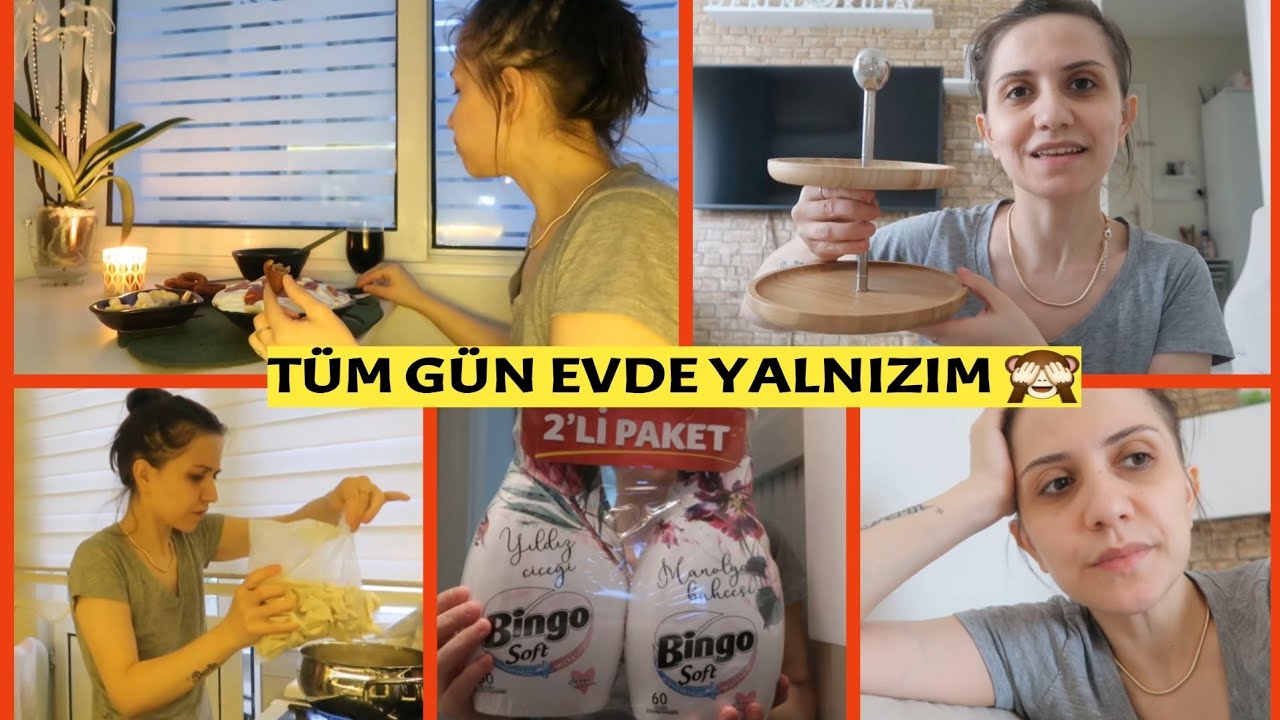 TEK BAŞIMA İFTAR YAPTIM💕KIZIMLA MİLYONCU ALIŞVERİŞİ👍İFTAR HAZIRLIĞIM👌BUGÜN EVDE YALNIZIM🤭GÜN BENİM😊