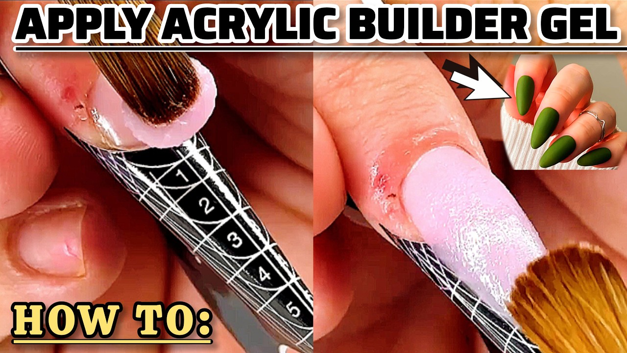 How to Apply Builder Gel Step by Step 💅 | Beginner Friendly Nail Tutorial