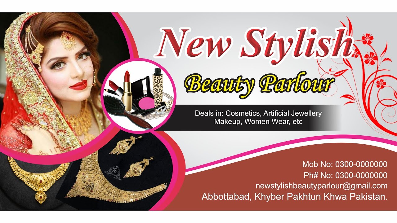 Beauty Parlour Banner design coreldraw | Beauty Salon Banner design | Sign Board | Panaflax Design