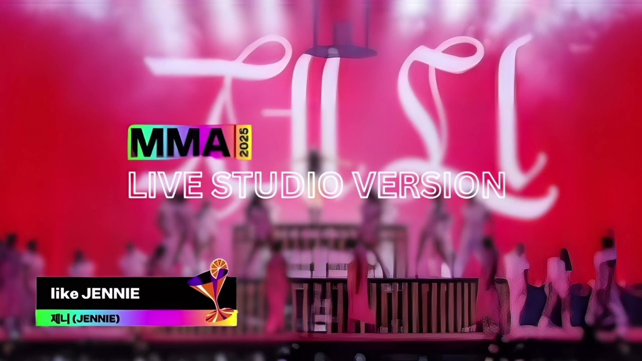 JENNIE - like JENNIE [MMA 2025 Live Studio Version]