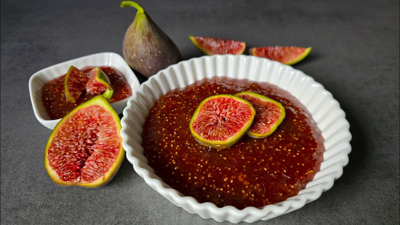 Einfaches Feigenmarmelade Rezept von Oma 😍 K&ouml;stliche Feigenkonfit&uuml;re selber machen