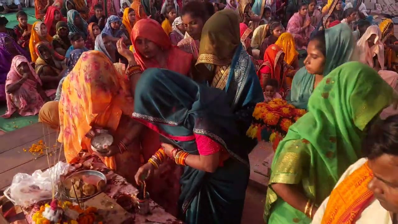 🙏सीता राम शास्ती 🙏जी की कथा छटवे दिवस की 💯दिन की बेला मे💯 गोवर्धन भगवान  💯का पूजन किया गया💯