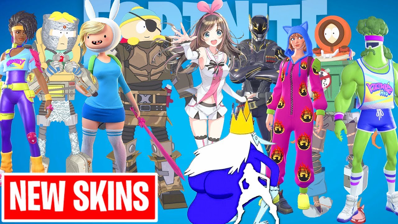 ALL NEW & LEAKED Content | Fortnite Update v39.20 | South Park, Adventure Time wave 2, Kizuna AI