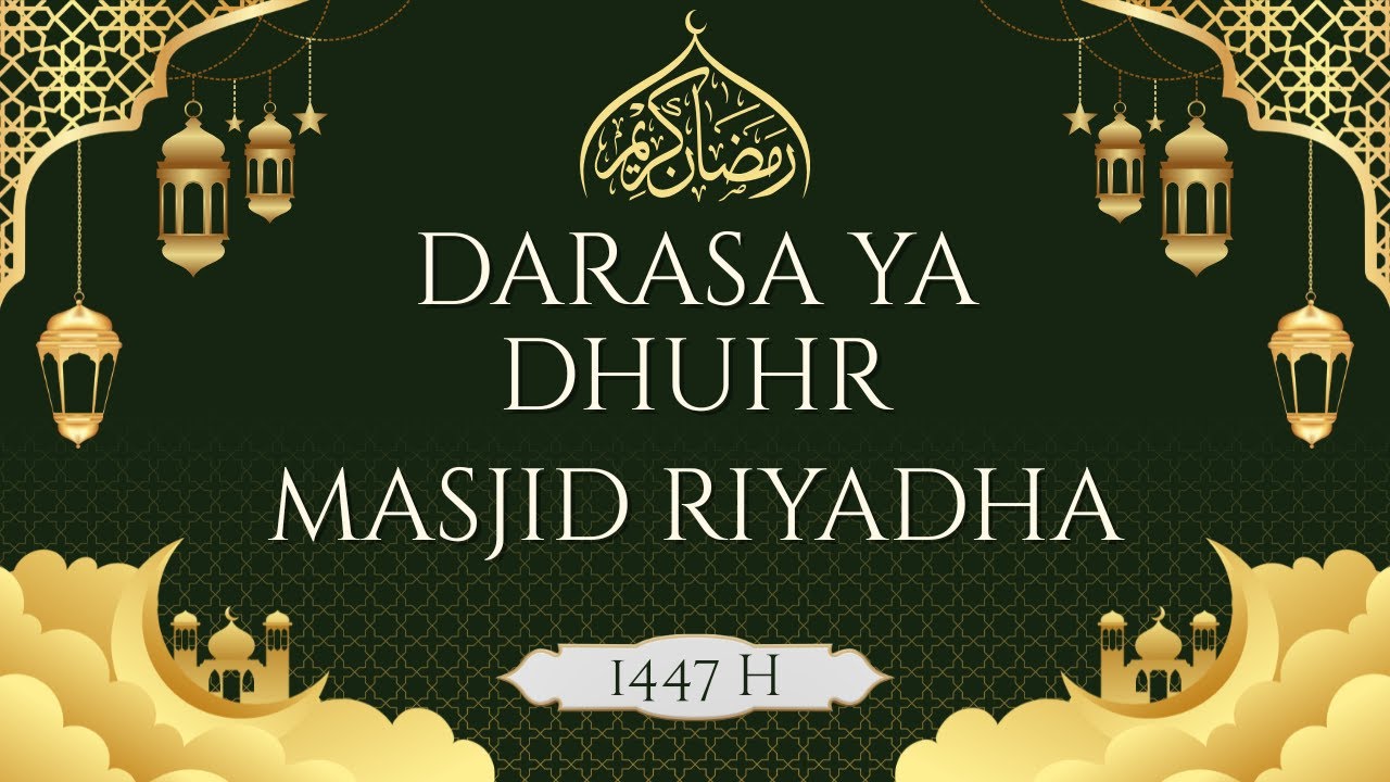 DARASA ZA RAMADAN MASJID RIYADHA MALINDI.. RAMADHAN DAY 25, 2026/ 1447