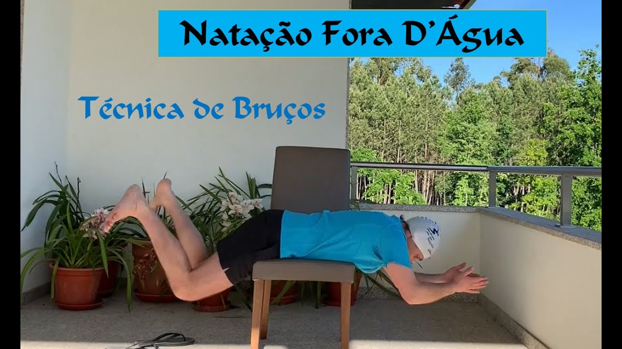 Natação Fora D'Água - Técnica de Bruços - Prof. Luís Gomes - M&M