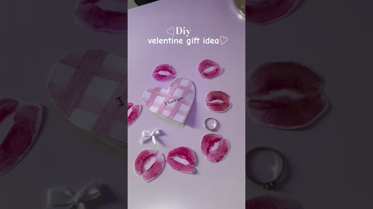 Last Minute Valentine Gift Idea 😍 | Handmade Craft | Shorts