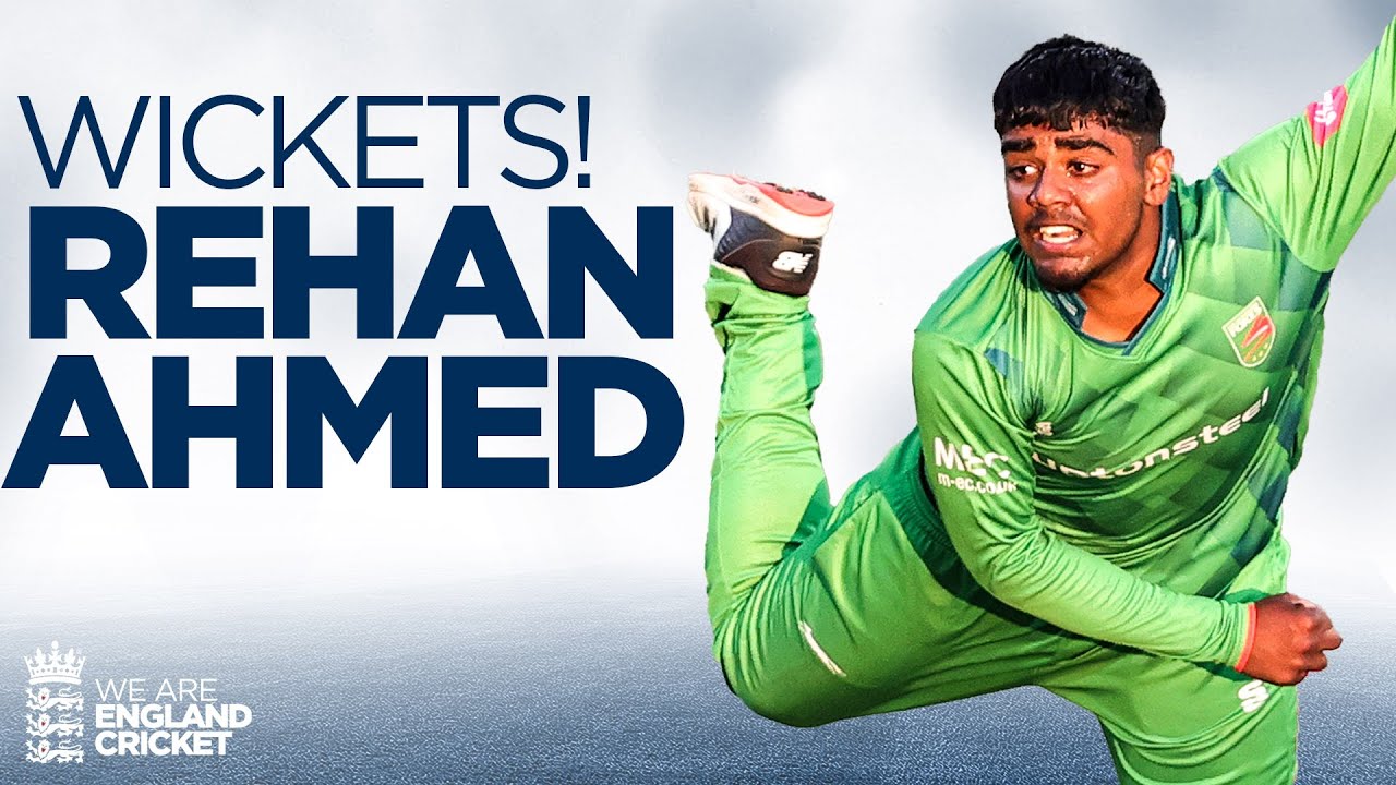 💫 The Boy Wonder! | Rehan Ahmed Leg-Spin and Googly Deliveries | 2022 T20 Blast Wickets