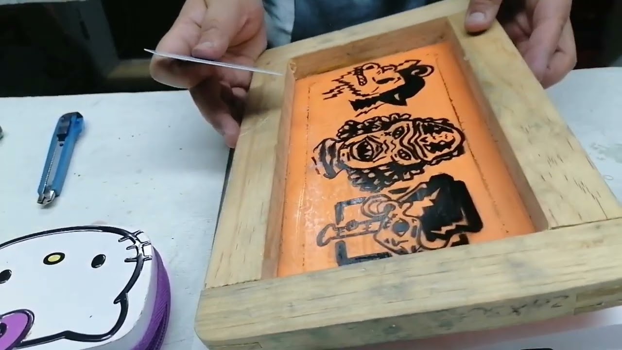 Experimental Screen Printing | no music studio Vlog