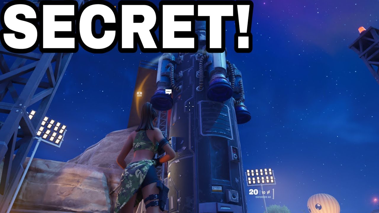 Fortnite MESSED UP the SECRET ROCKET LANDING LIVE EVENT! 😱 (OMG)