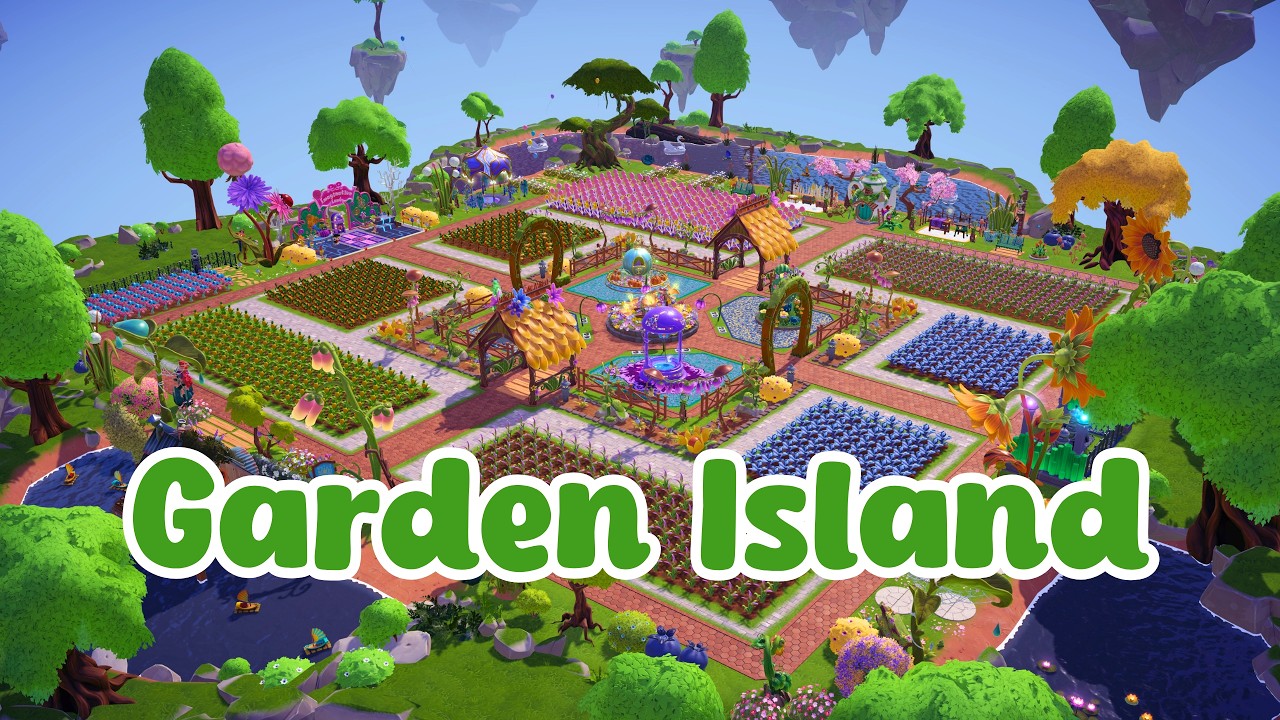 I Accidentally Built My Dream Garden Farm 🌷 | Dreamlight Valley