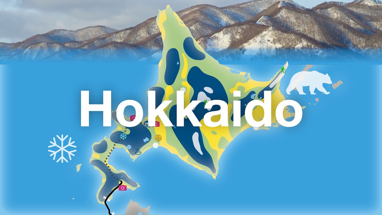 Japans kalter Norden: Hokkaido in Karten