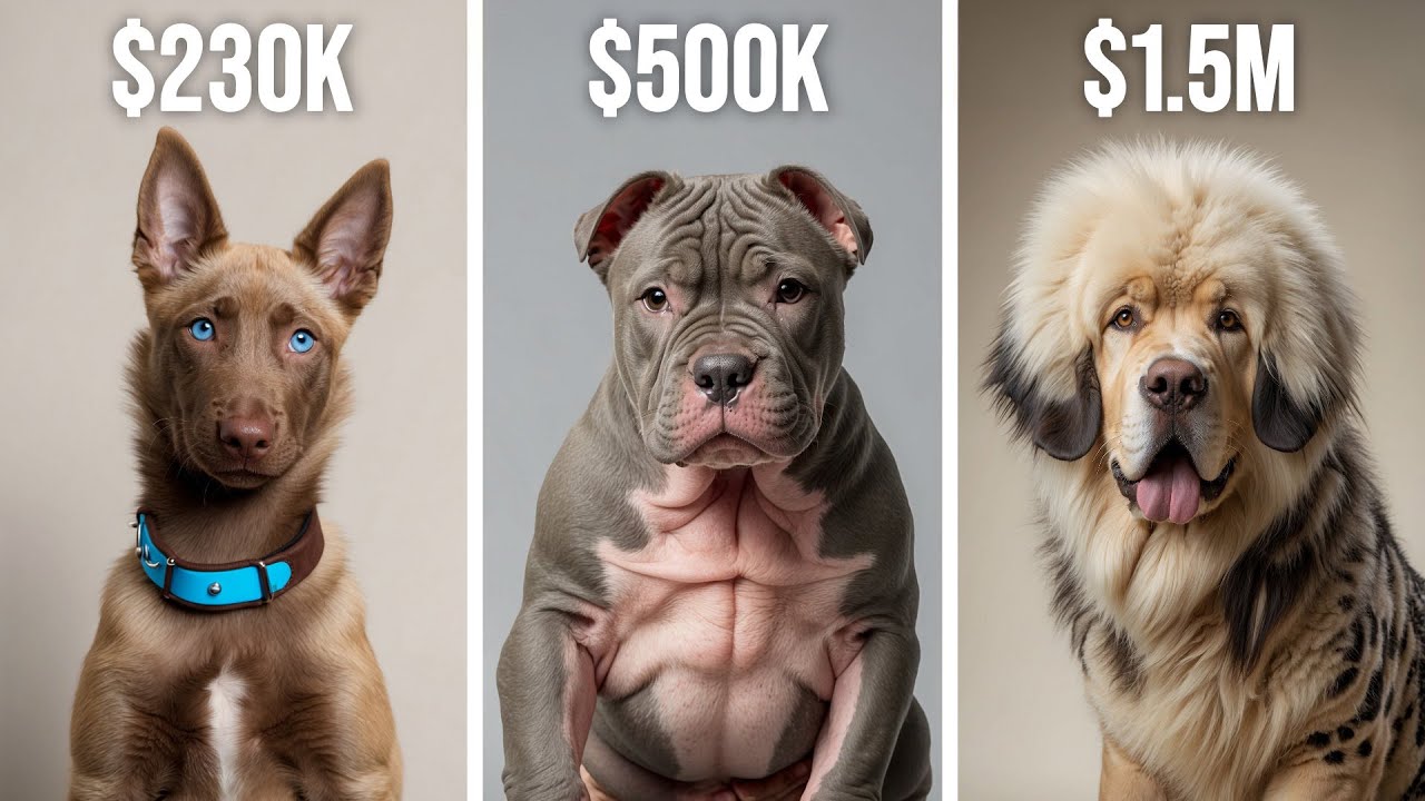 The 10 Most Expensive Dog Breed Types Ever Sold
