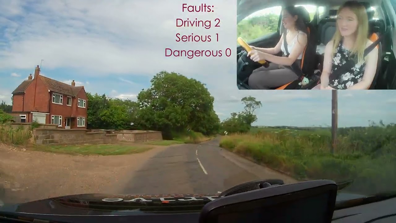 Mock Driving Test in Kettering with Tamsin. Test in 1 Month!