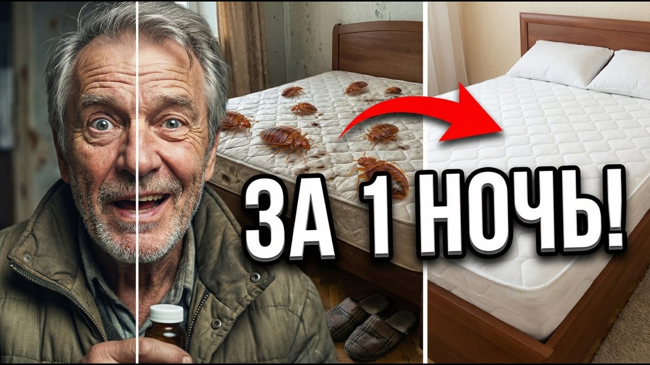 ⚠️ Как я избавился от КЛОПОВ за одну ночь!