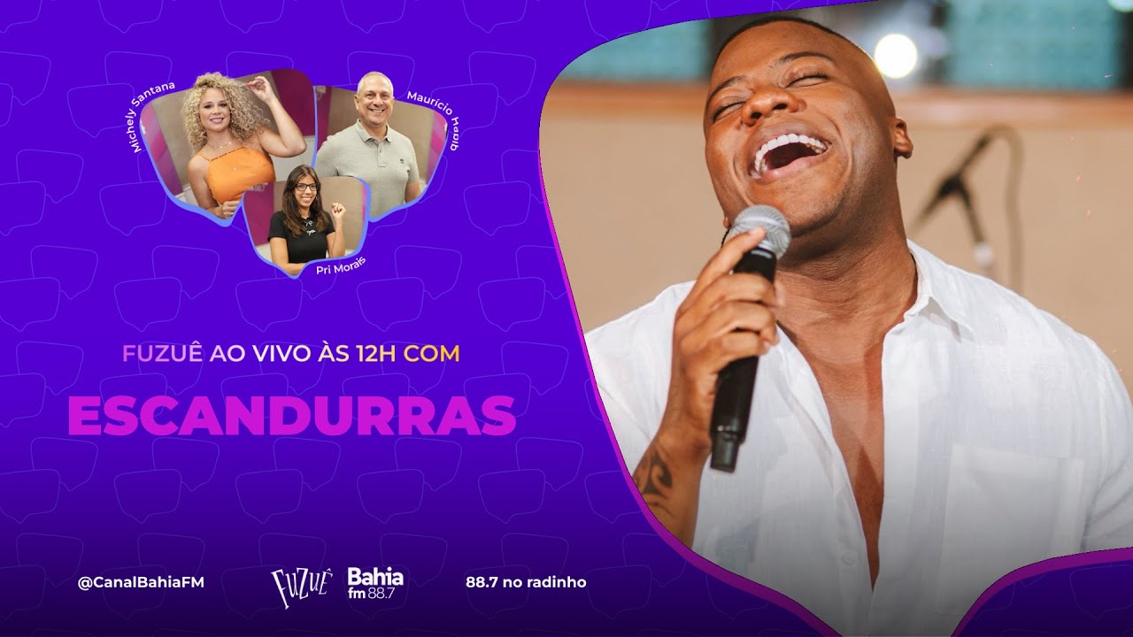ESCANDURRAS E FOGO NO PARQUINHO NO FUZUÊ - AO VIVO