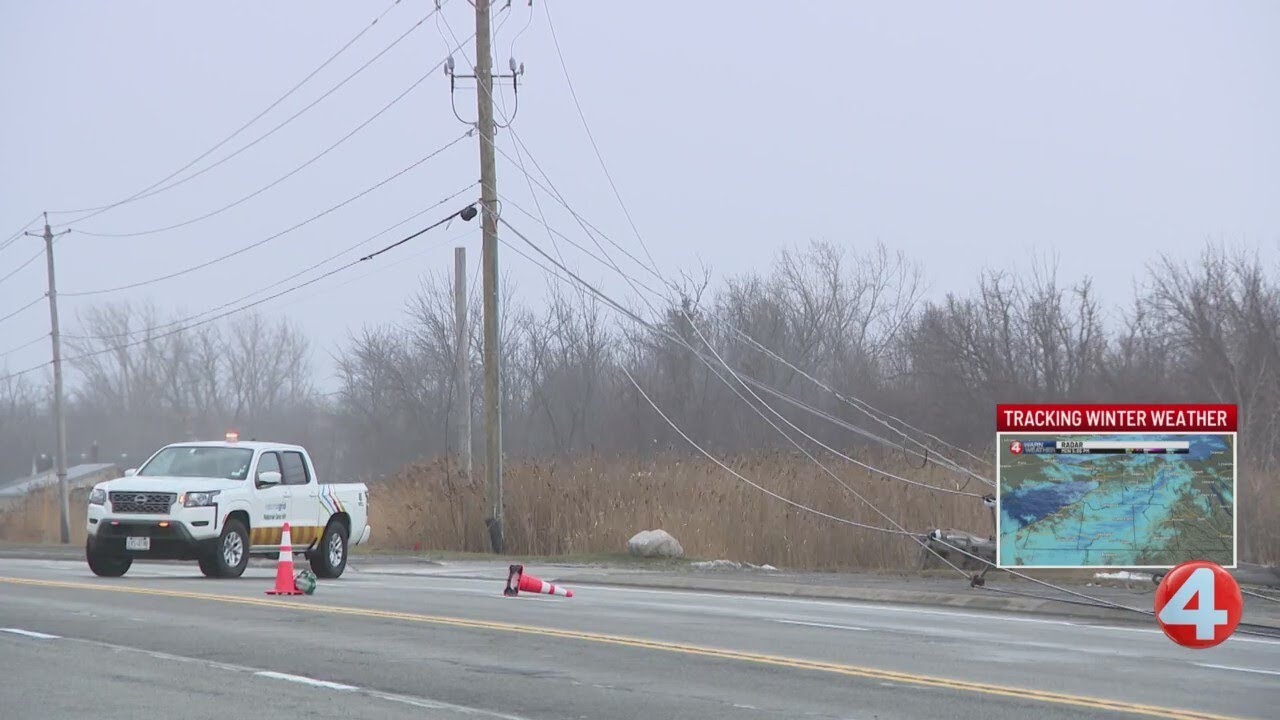 The latest on how the winter storm is affecting Niagara Falls