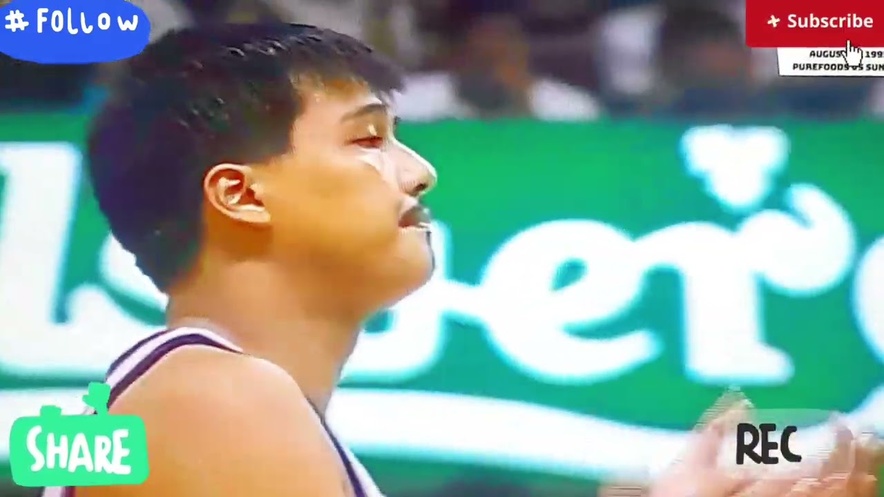 PUREFOODS HOTDOGS VS. SUNKIST ORANGE 1995 PBA Commissioners Cup  Semis Game 2 - (4th Quarter)