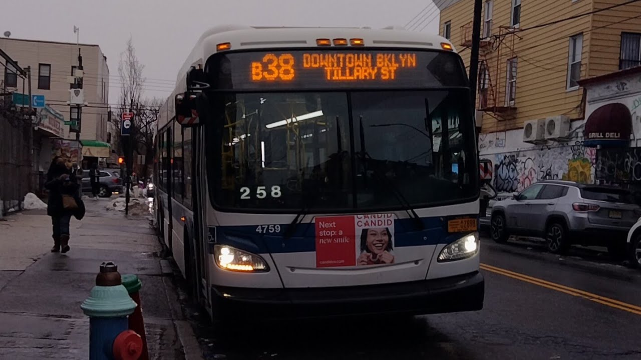 MTA NYCB | 2012-13 New Flyer XD60 #4759 on the B38 Limited (READ DESCRIPTON)