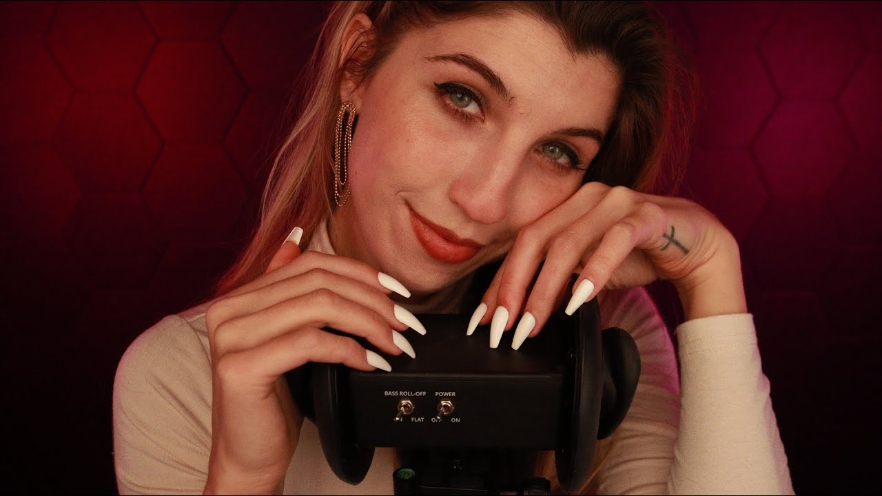 ASMR Sleepy Brain Scratching & Ear to Ear Breathing ~