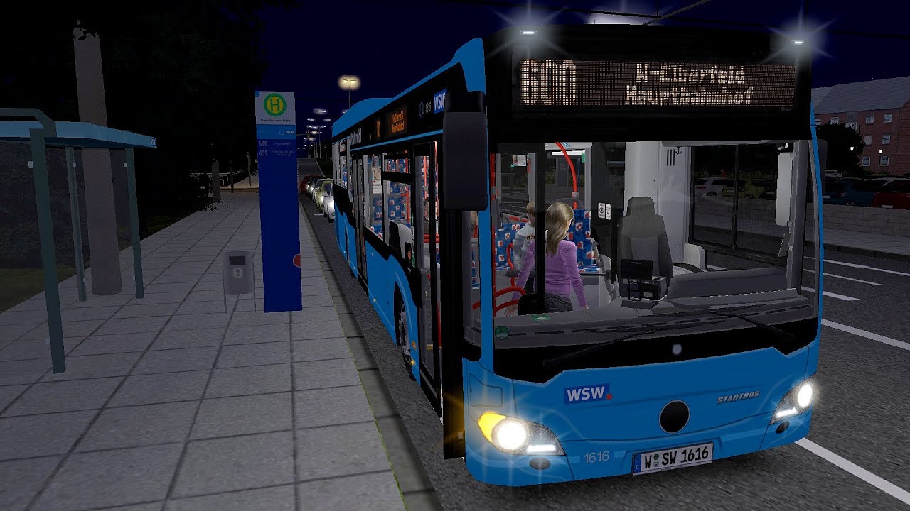 Omsi 2 Addon Wuppertal - Route 600 Vohwinkel Schwebebahn - Hauptbhnhof (PC)