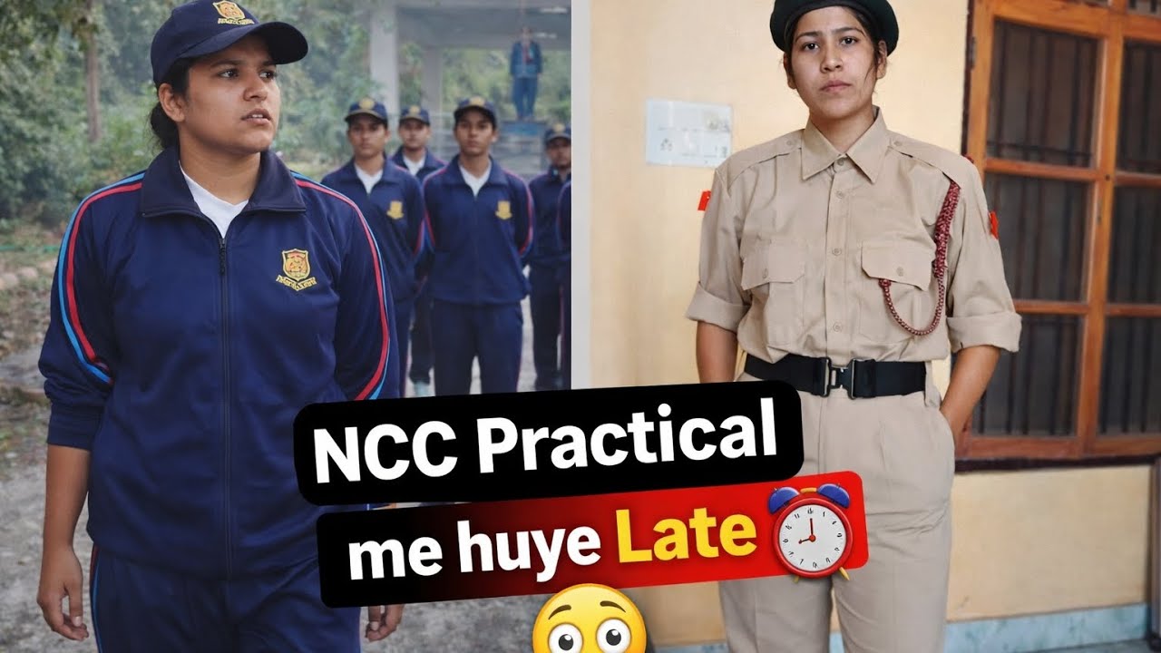 NCC Practical Reality!Discipline Test 🔥#dailyroutine #vlog #youtuber 